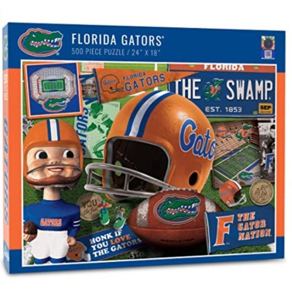 NCAA You the Fan FLORIDA GATORS 500 pc Puzzle Football Team Gift NIB - Picture 1 of 1